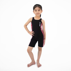 Arena Girl's 1pcs Swimsuit-AJW22210 -BKRD